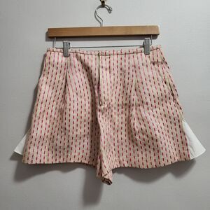 Rhie Straw Weave Woven Shorts